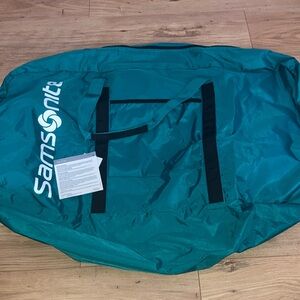 Samsonite Teal Tote-A-Ton Duffel Bag
